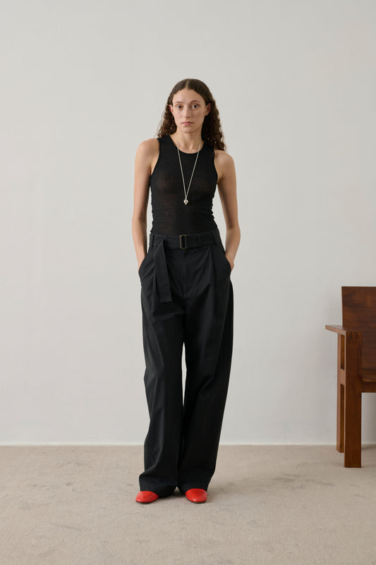 Slingbacks Emmett - Rouge - Cuir - Femme