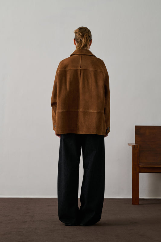 Veste Vincenzo - Naturel - Cuir - Femme