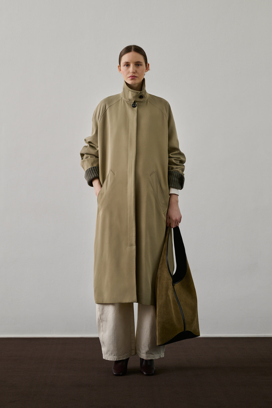 Trench Fritz - Sauge - Femme