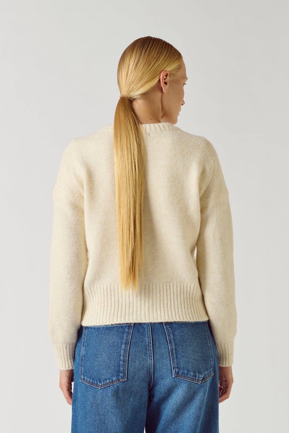 Cardigan Lyne - Ecru - Femme vue 2