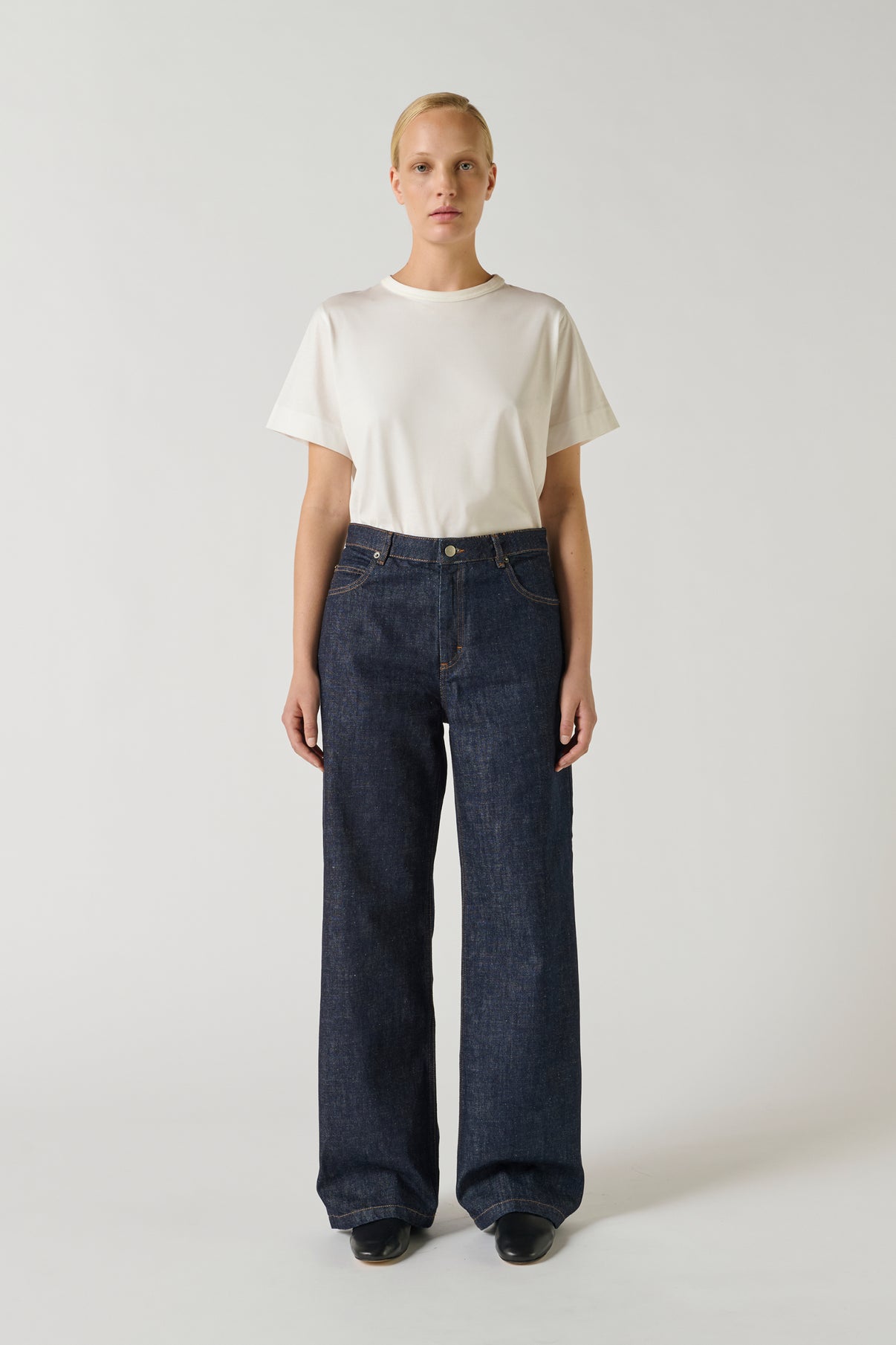 Jean Calvin - Brut - Denim - Femme vue 2