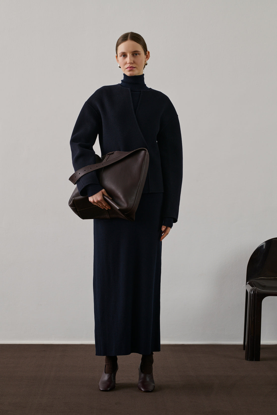 Robe Georgia - Deep Navy - Laine - Femme