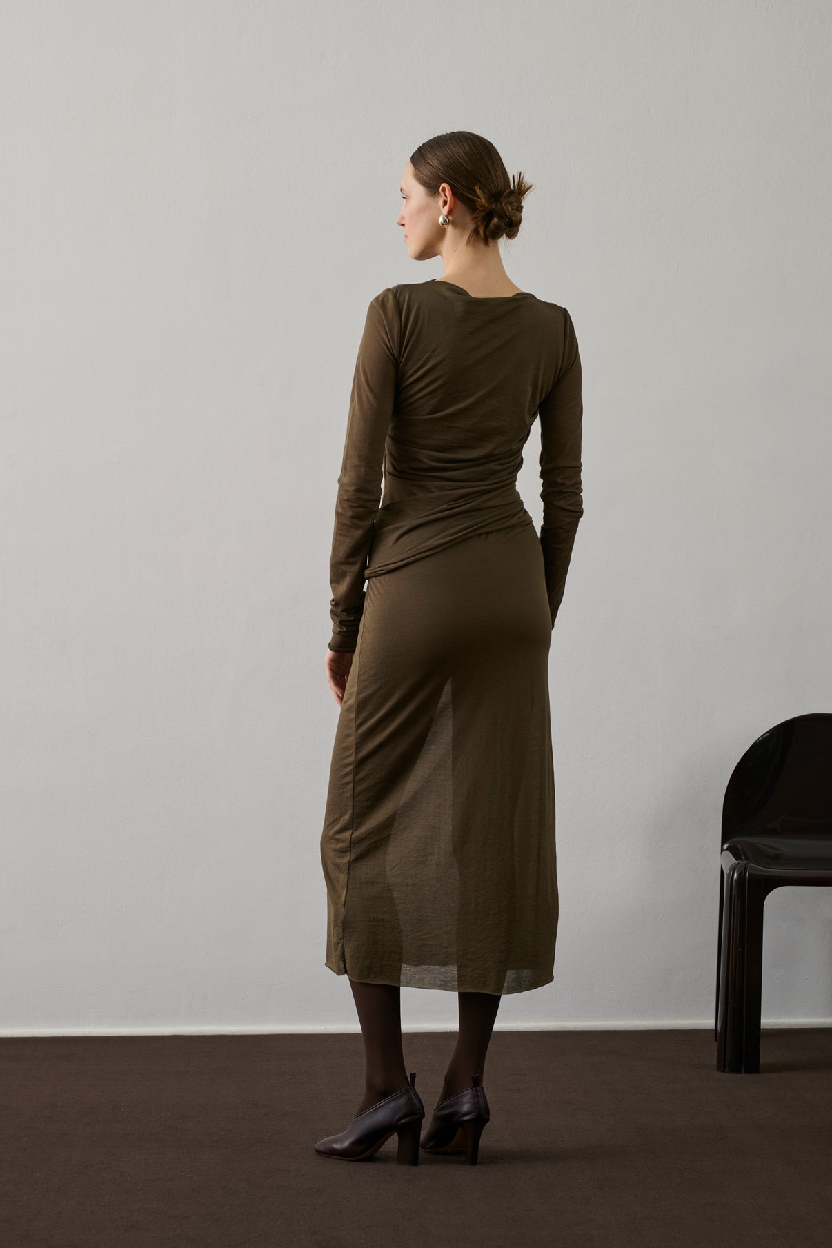 Jupe Bahia - Marron/Kaki - Coton - Femme vue 2