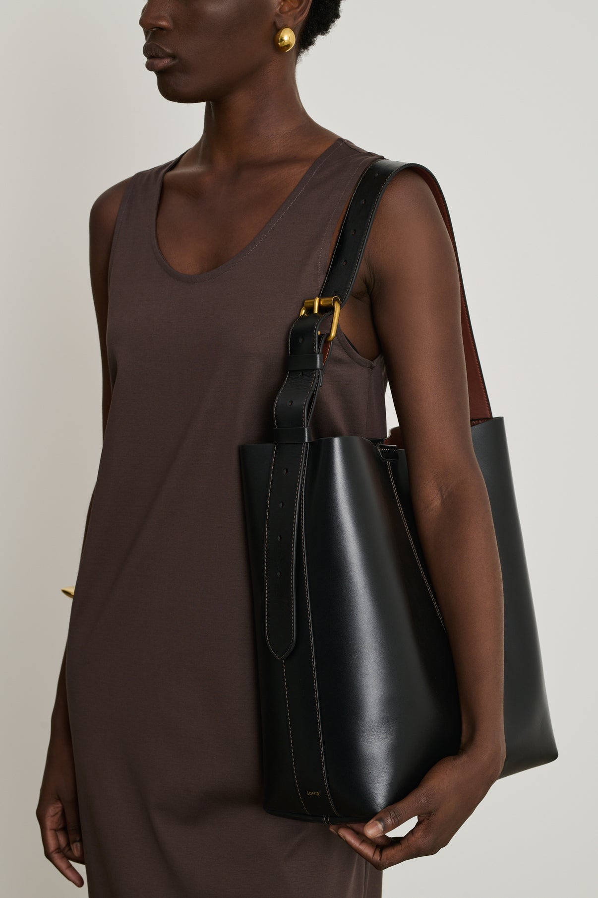 Robe Delia - Marron - Coton - Femme vue 2