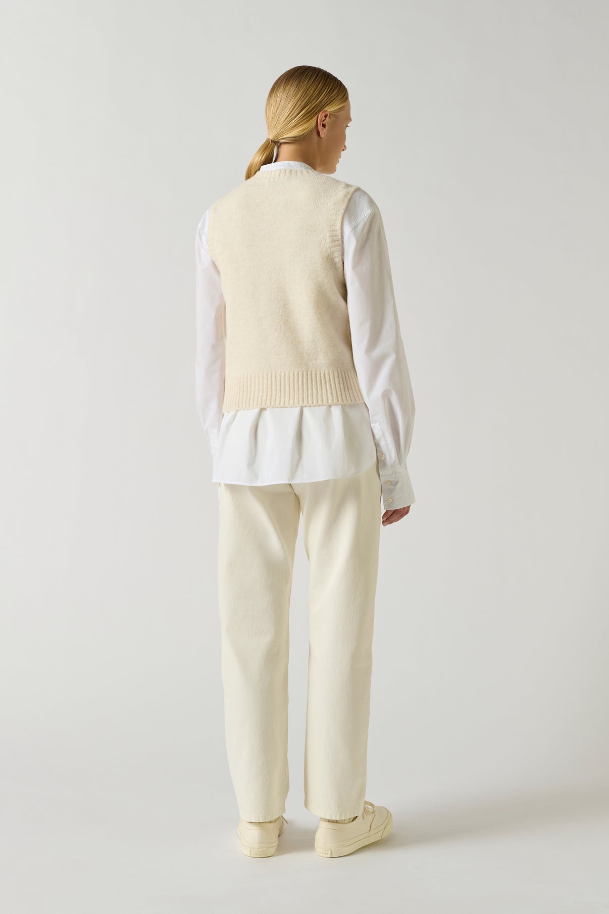 Pull Namaste - Ecru - Femme vue 3