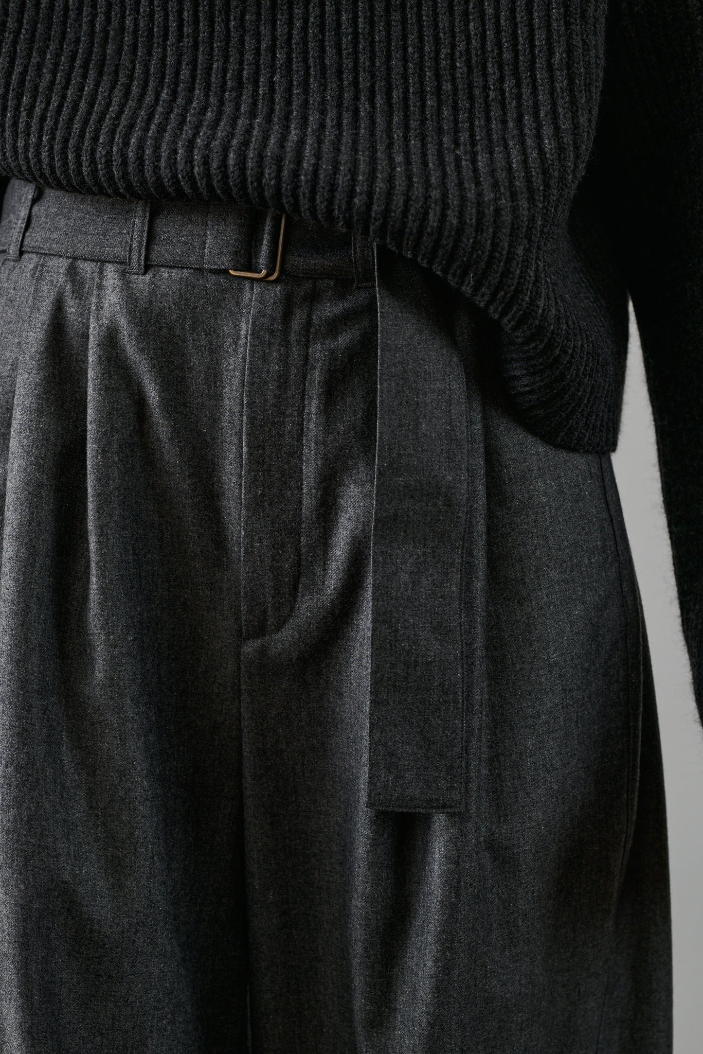 Pantalon Cole - Gris - Laine - Femme