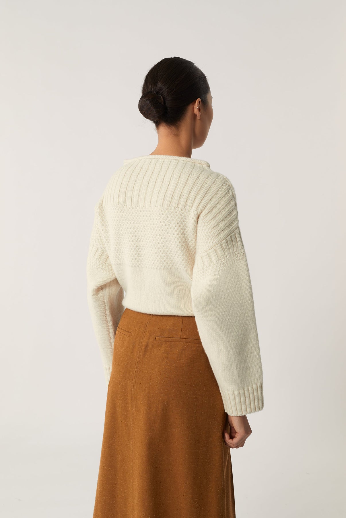 BROWN OLGA Skirt vue 4