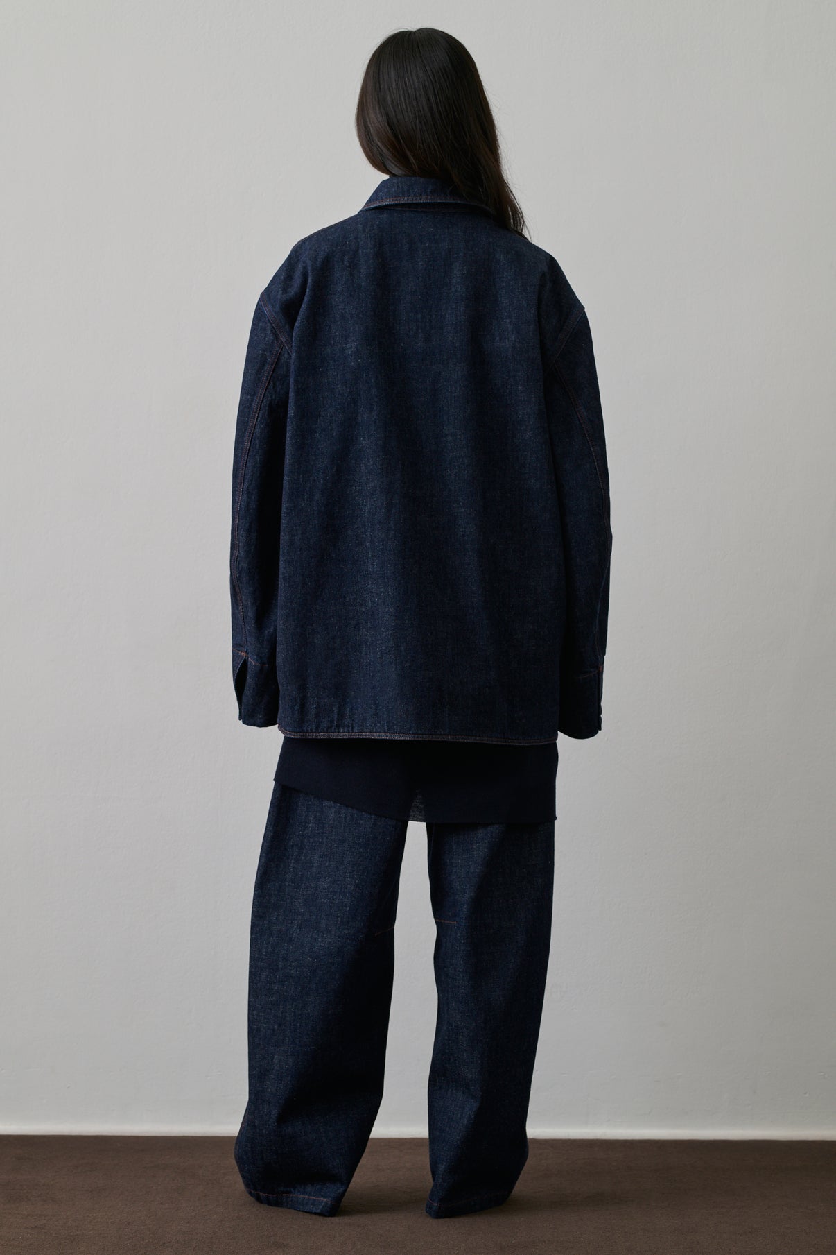 Veste Domingo - Bleu Brut - Coton - Femme vue 4