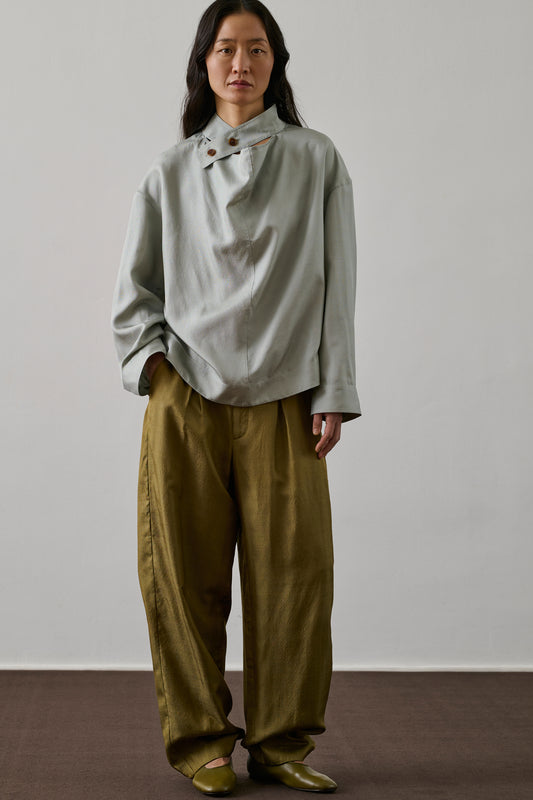 Chemise Felicite - Bleu Glacé - Soie - Femme