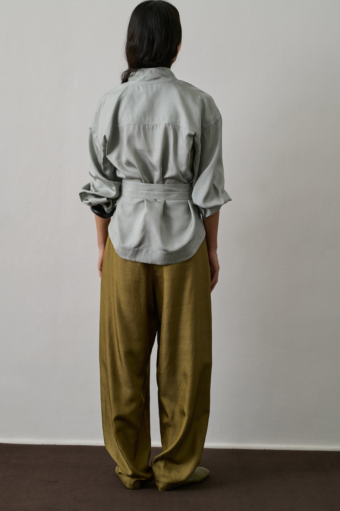 Chemise Felicite - Bleu Glacé - Soie - Femme