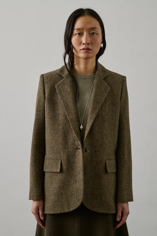 Veste Sevres - Marron/Beige - Laine - Femme