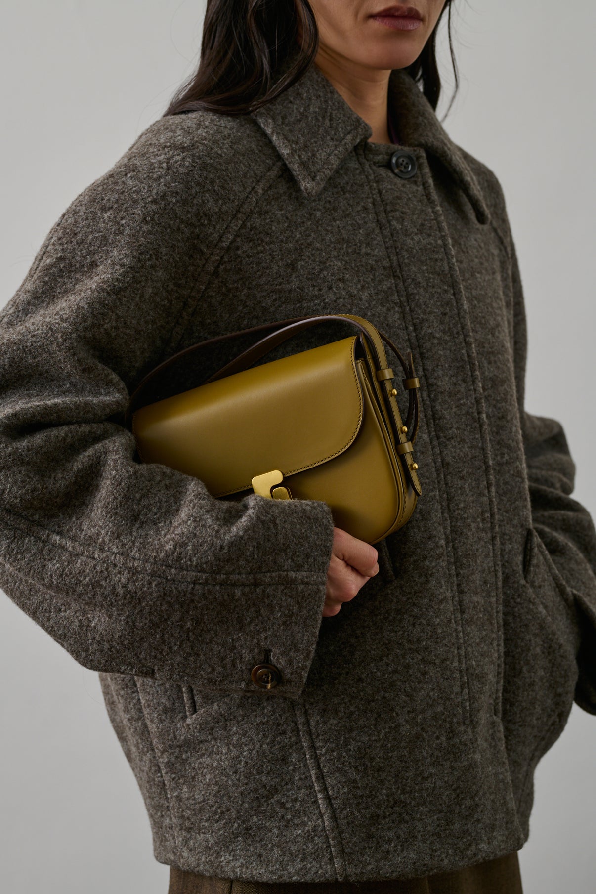 Sac Bellissima Mini - Bronze - Cuir - Femme vue 2