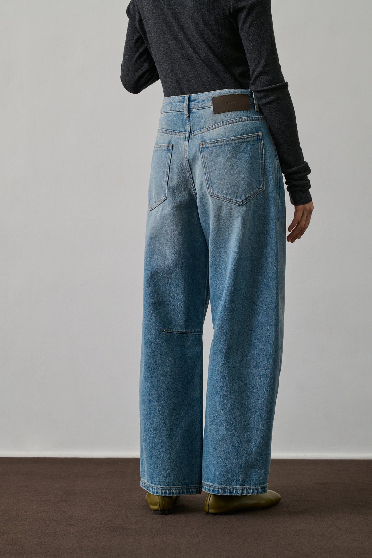 Jean Eliott - Denim Bleu Délavé - Coton - Femme vue 3