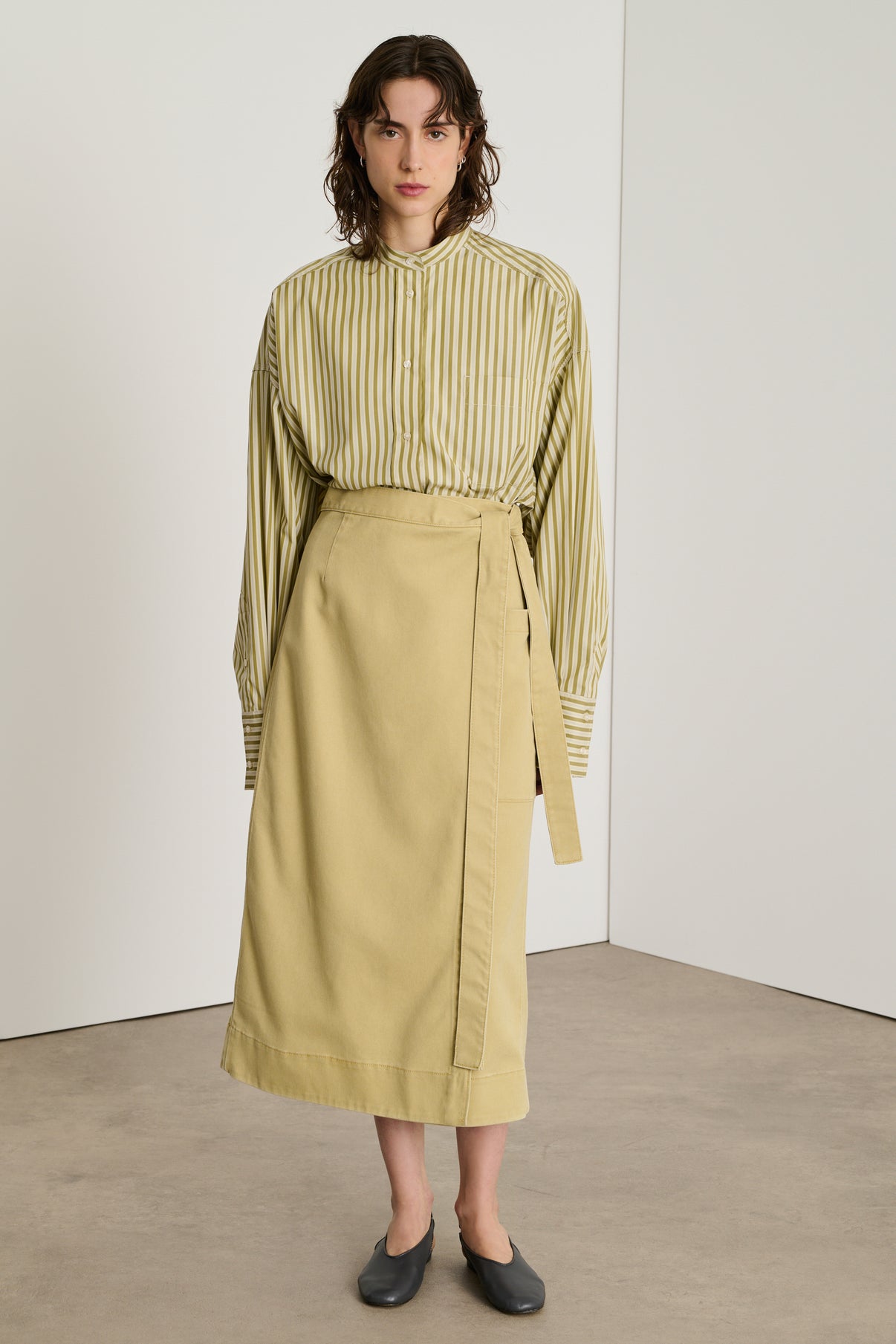 Jupe Daya - Jaune Pâle - Femme vue 1