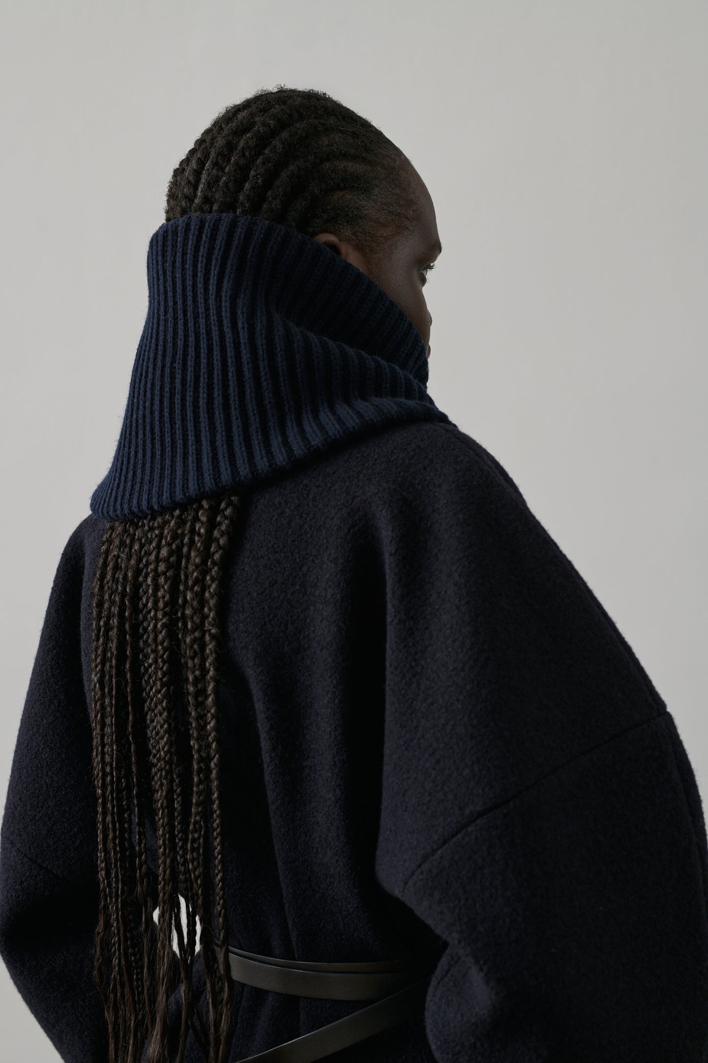 Echarpe Ginez - Navy - Laine - Femme