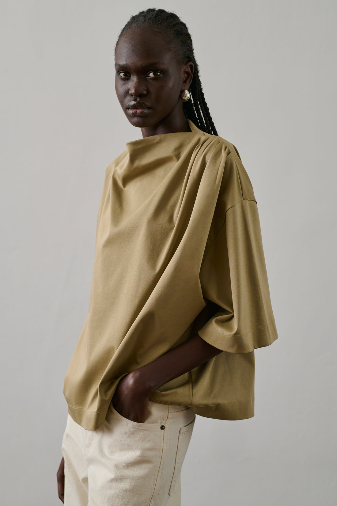 Tee-Shirt Dakota - Beige - Coton - Femme