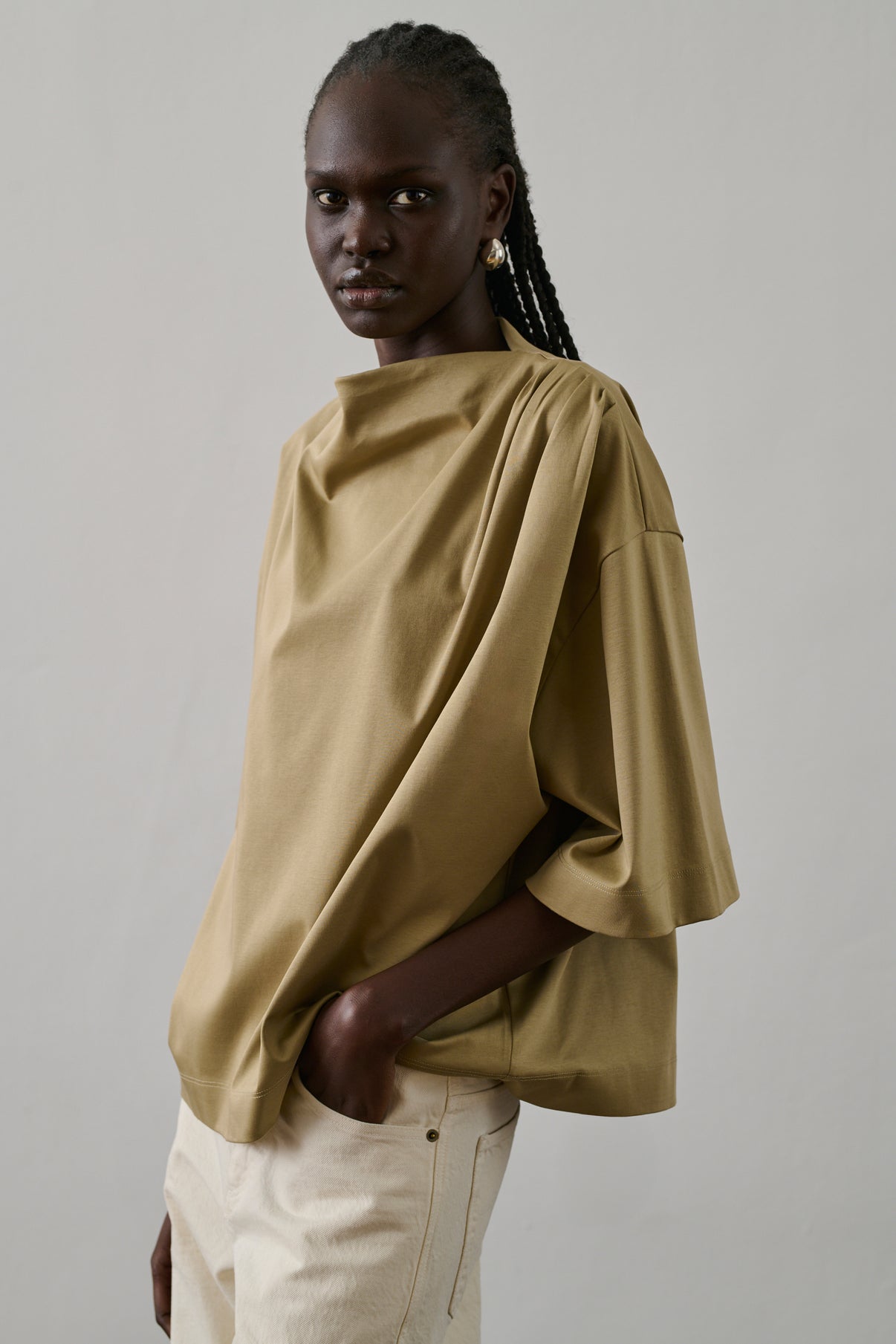 Tee-Shirt Dakota - Beige - Coton - Femme vue 2