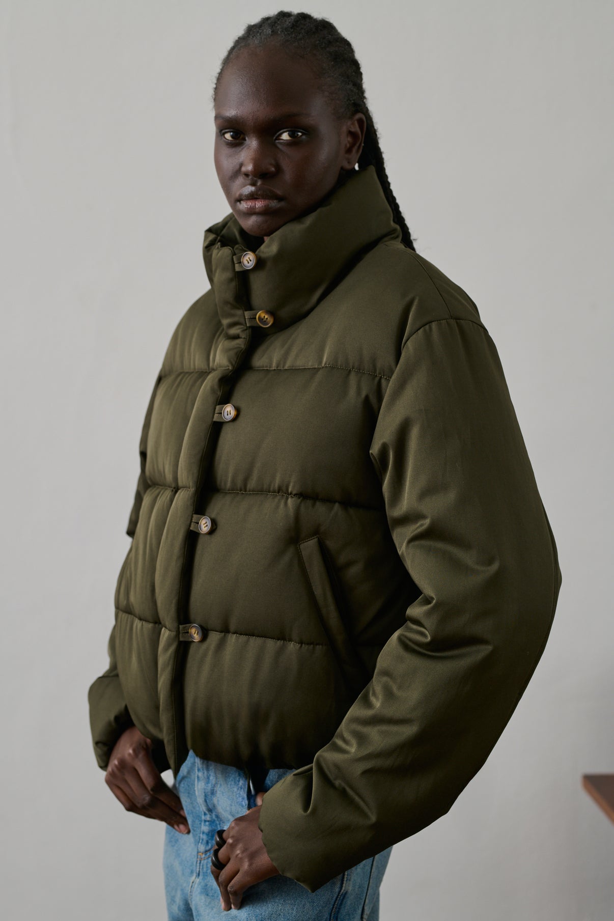 Doudoune Flore - Kaki - Femme vue 3