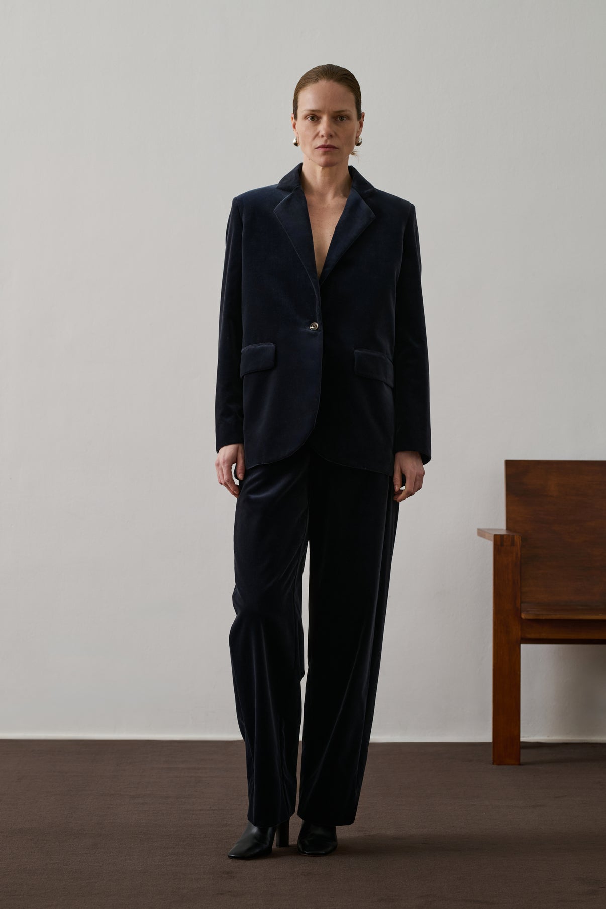 Pantalon Celestin - Gris Anthracite - Coton - Femme vue 5