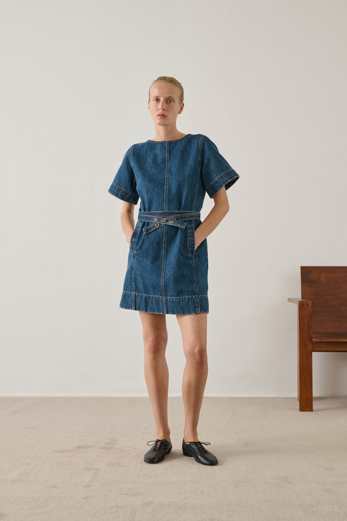 Robe Eclair - Bleu/Vert - Femme vue 1