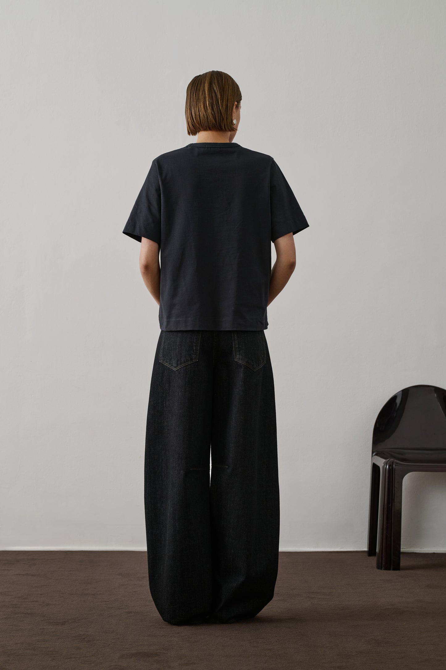 Tee-Shirt Eileen - Dark Navy - Coton - Femme