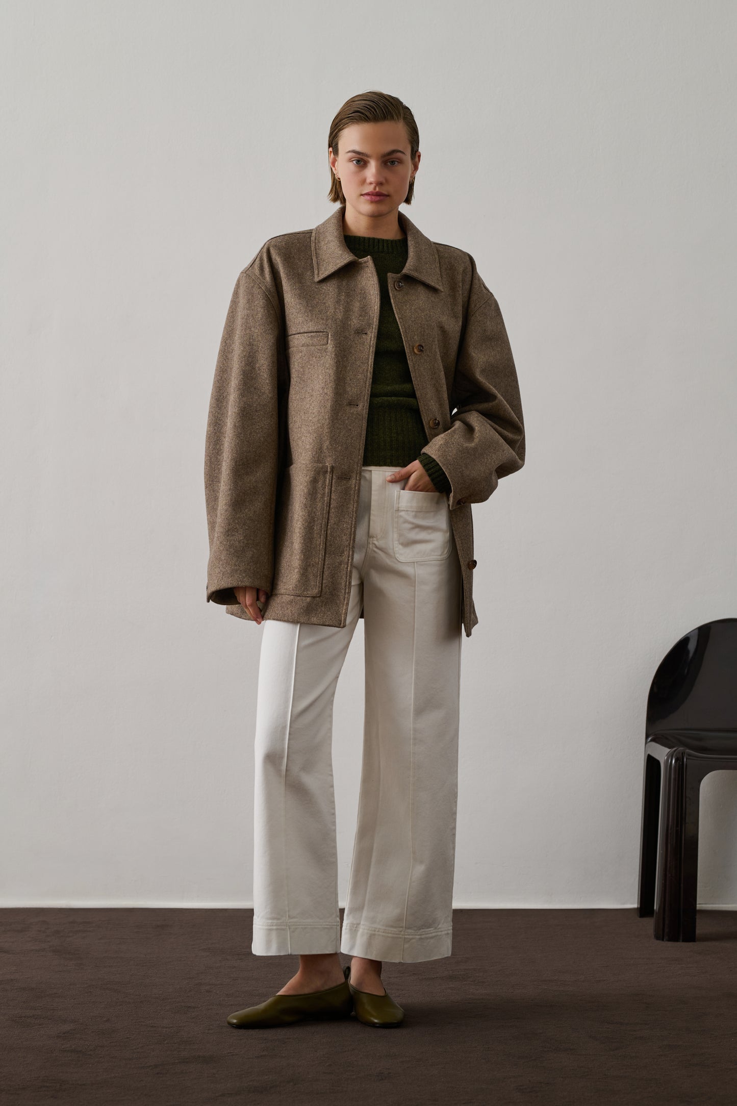 Jean Harry - Craie - Coton - Femme