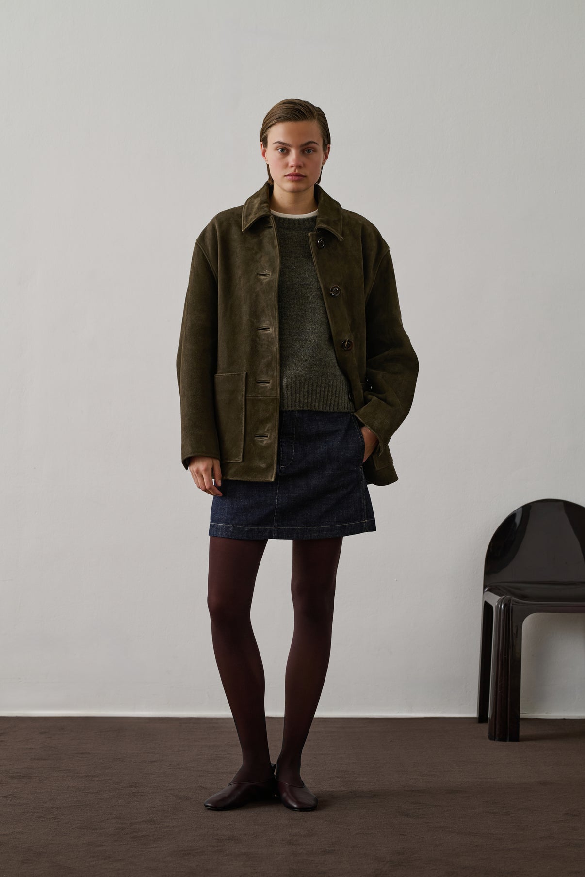 Jupe Betsy - Brut - Coton - Femme vue 4