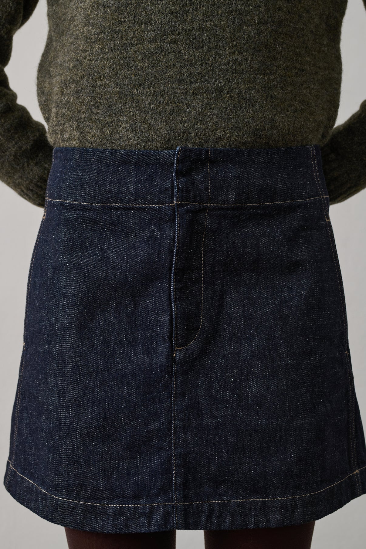 Jupe Betsy - Brut - Coton - Femme vue 3