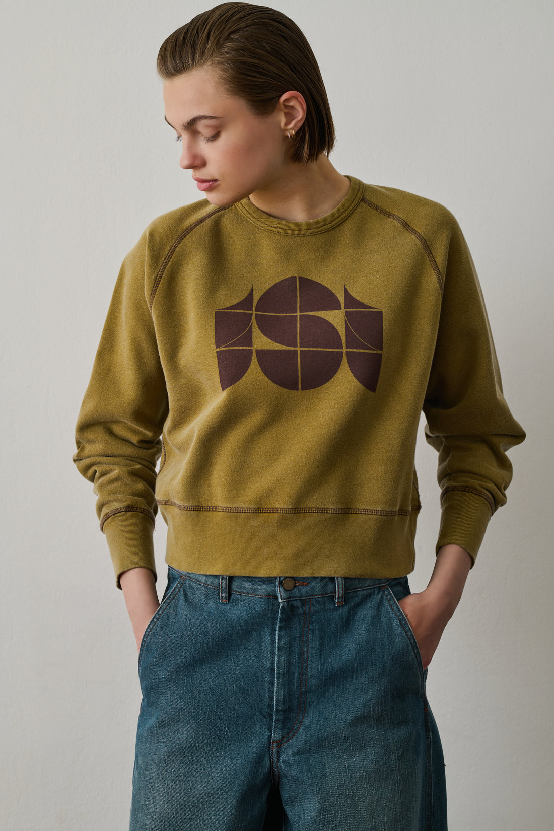 Sweatshirt Apollo - Bronze - Coton - Femme