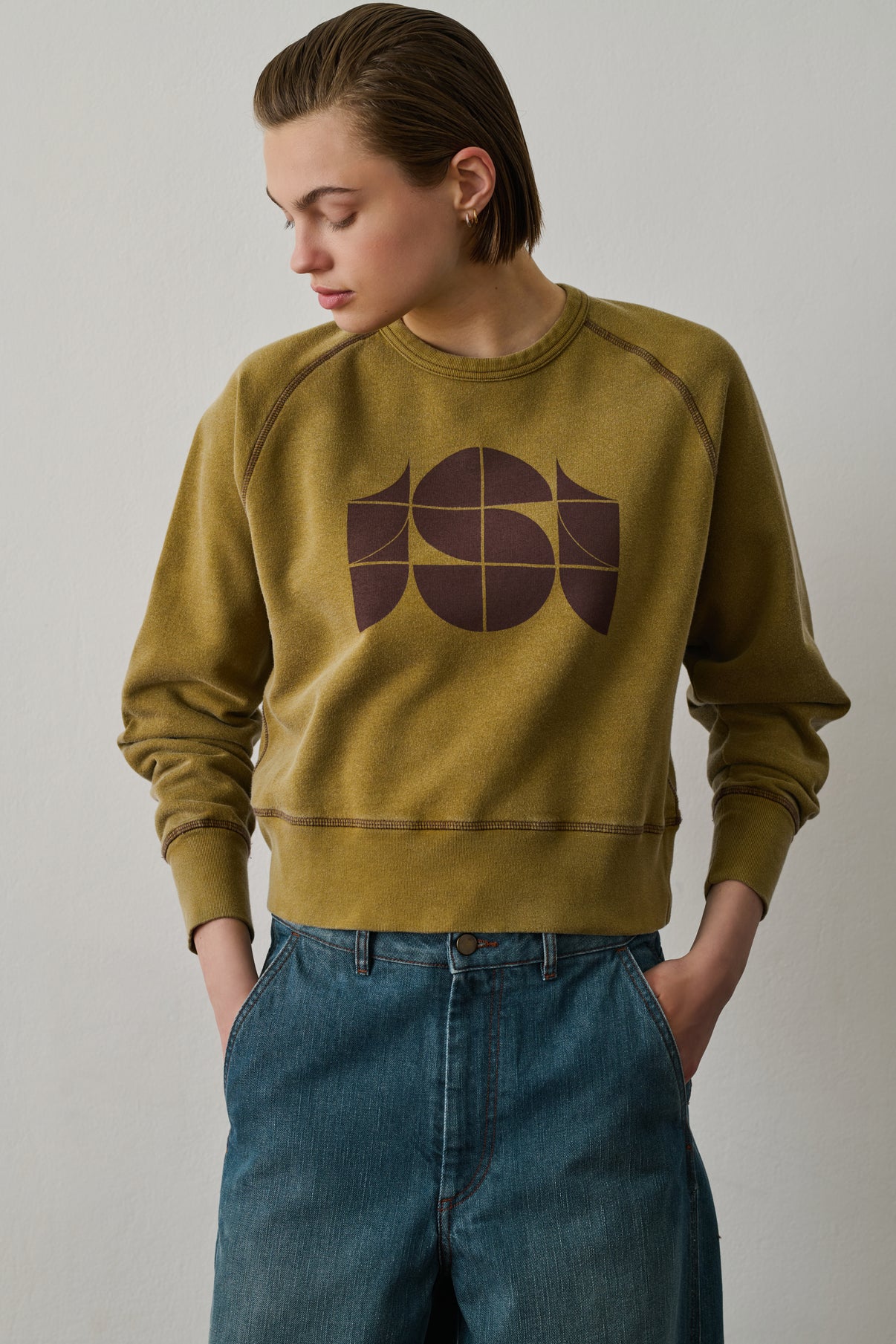 Sweatshirt Apollo - Bronze - Coton - Femme vue 3