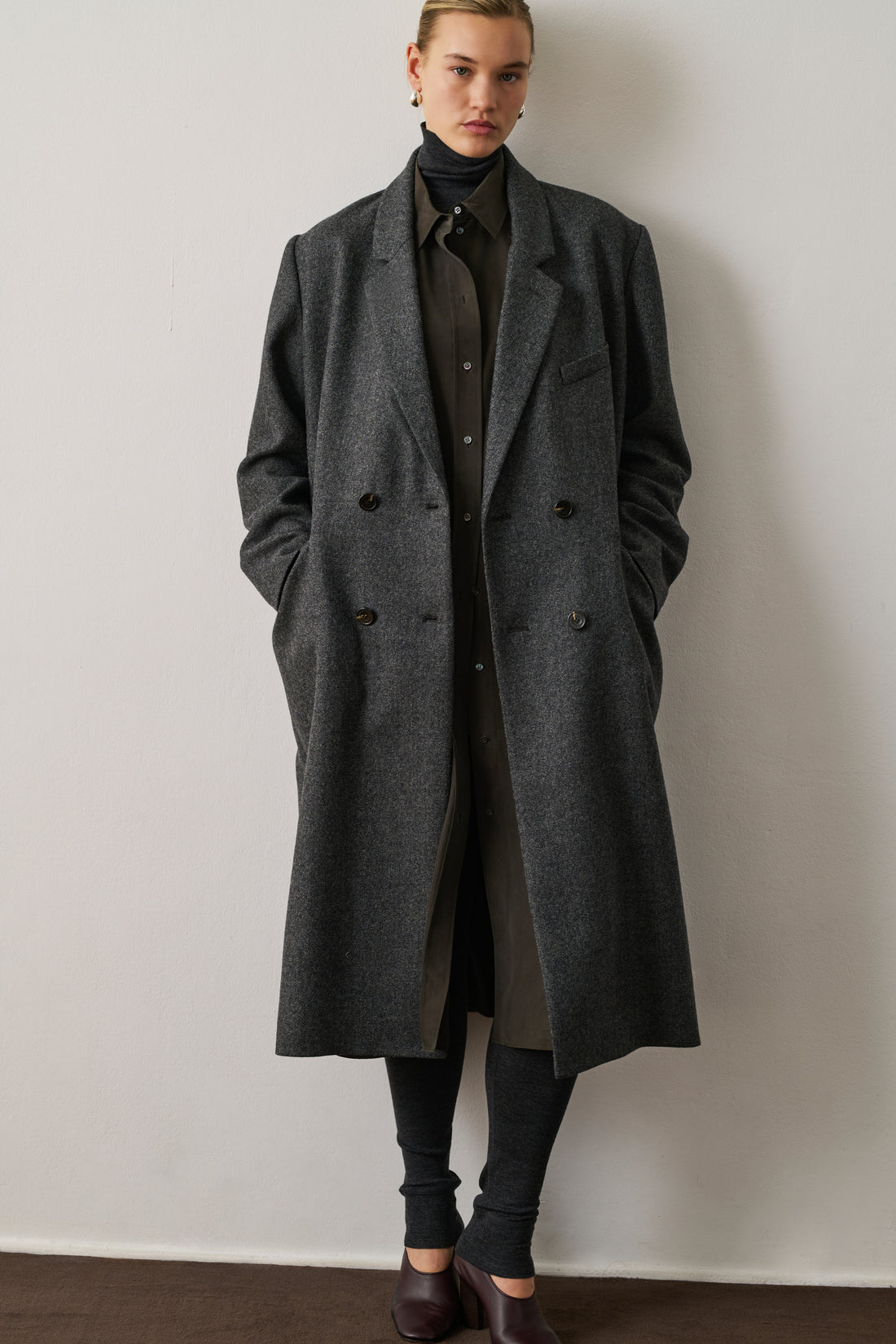 Manteau Coligny - Gris - Laine - Femme