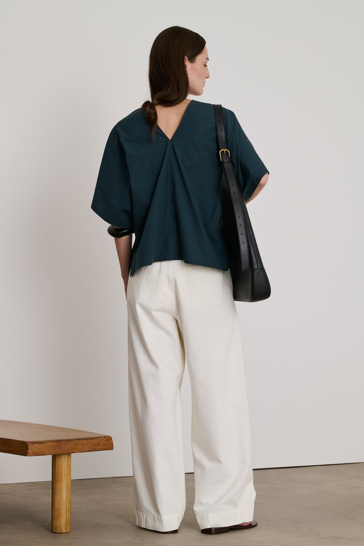 Blouse Denise - Ardoise - Coton - Femme vue 2