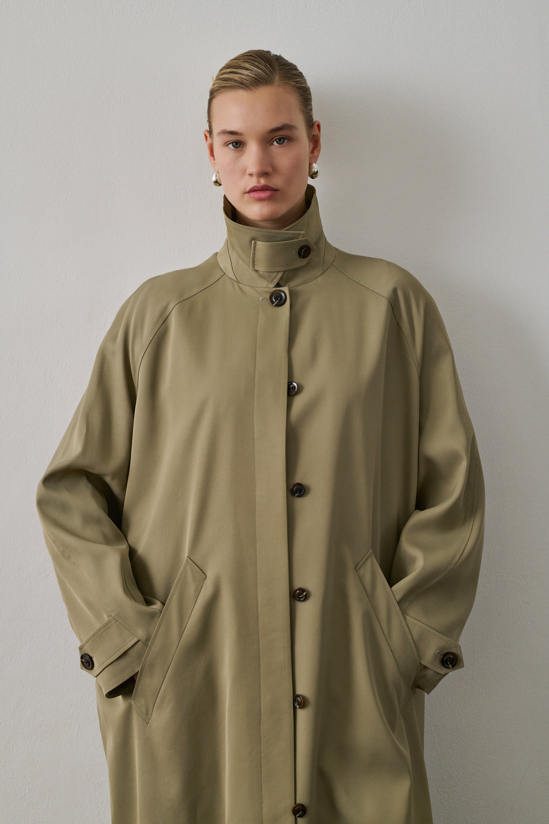 Trench Fritz - Sauge - Femme