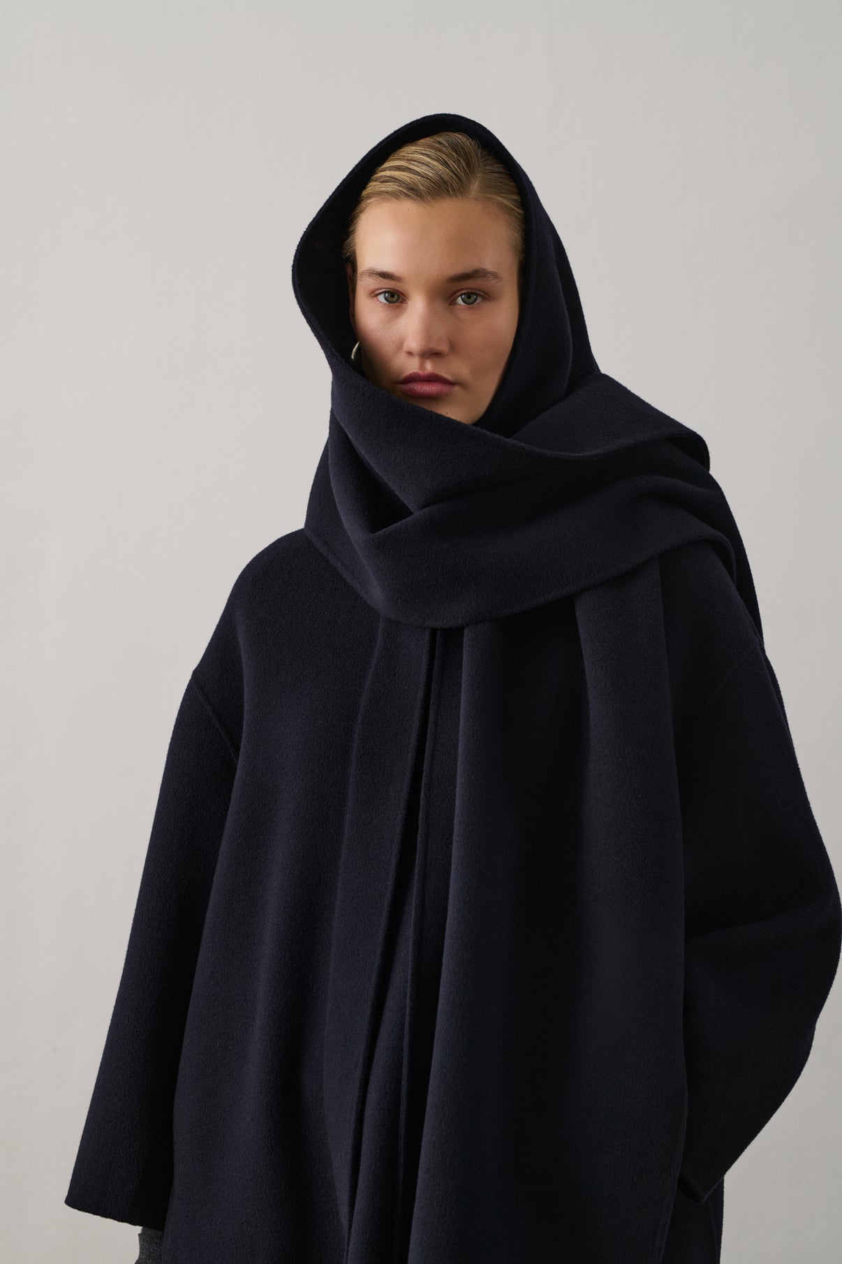 Manteau Finn - Deep Navy - Laine - Femme vue 7