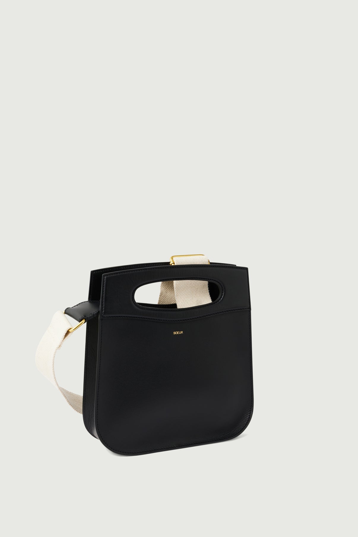 Sac Cheri - Noir - Cuir - Femme vue 2