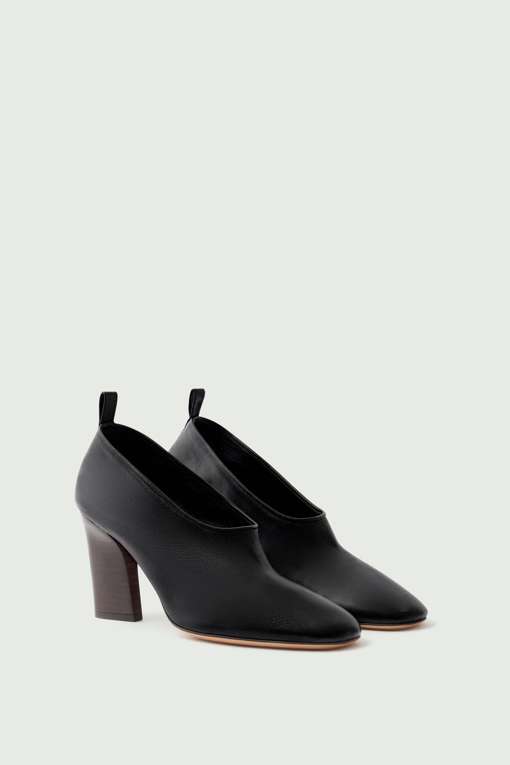 Escarpins Thea - Noir - Cuir - Femme vue 5