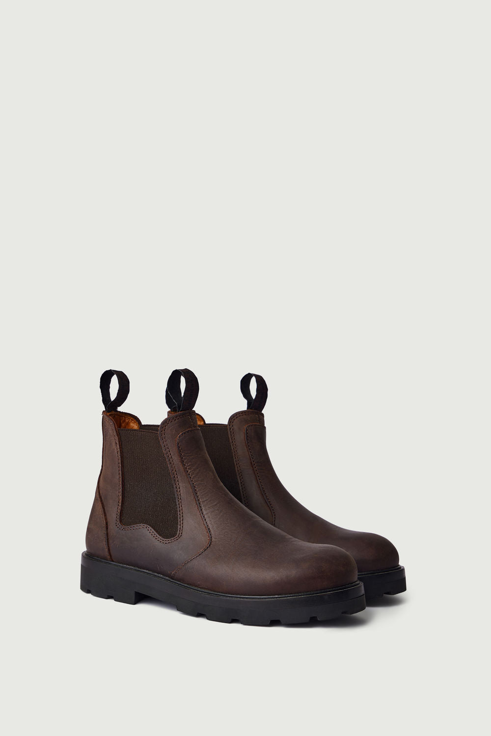 Bottines Fog - Marron Foncé - Cuir - Femme