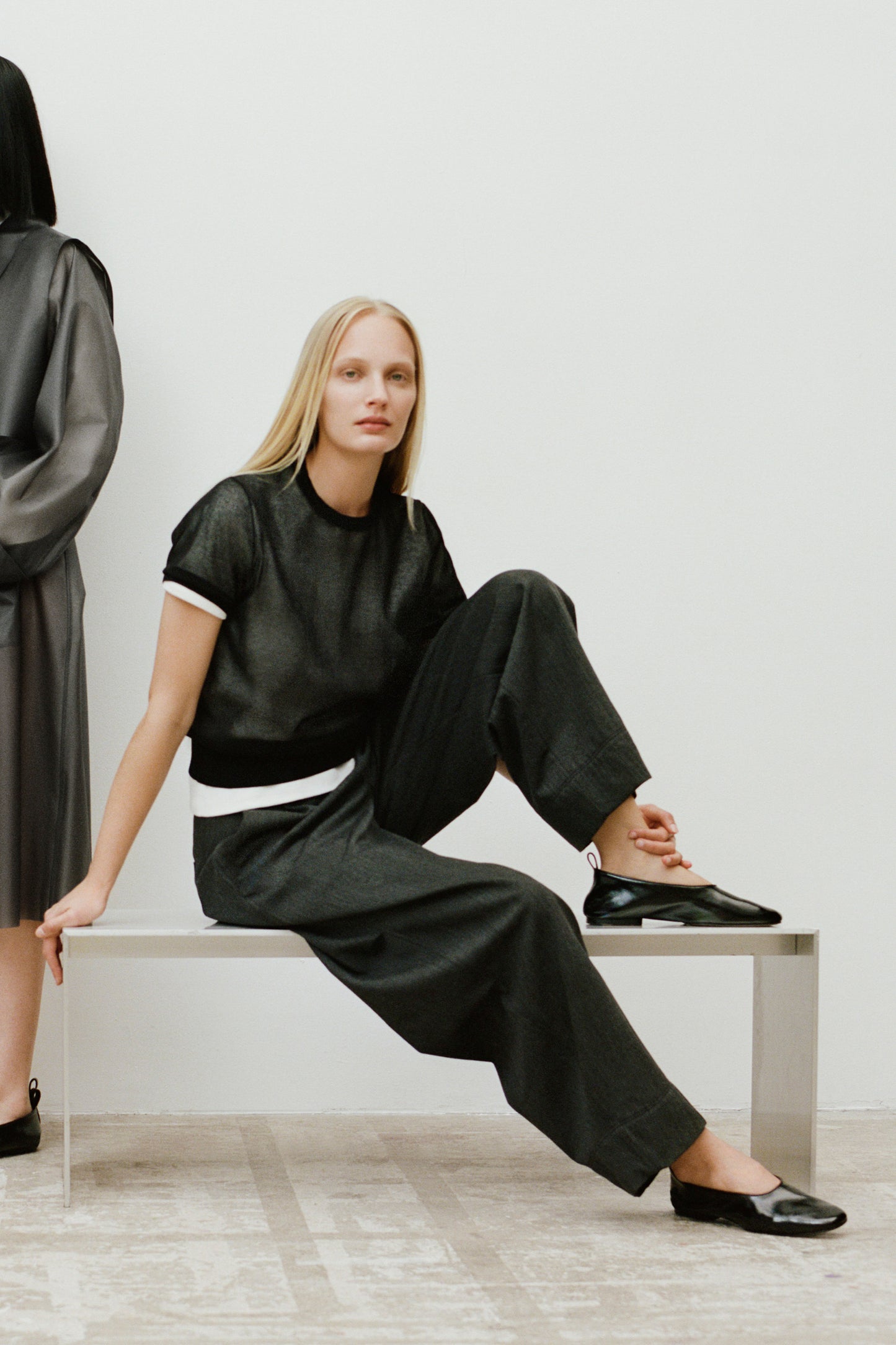 Pantalon Gao - Gris Chiné - Femme