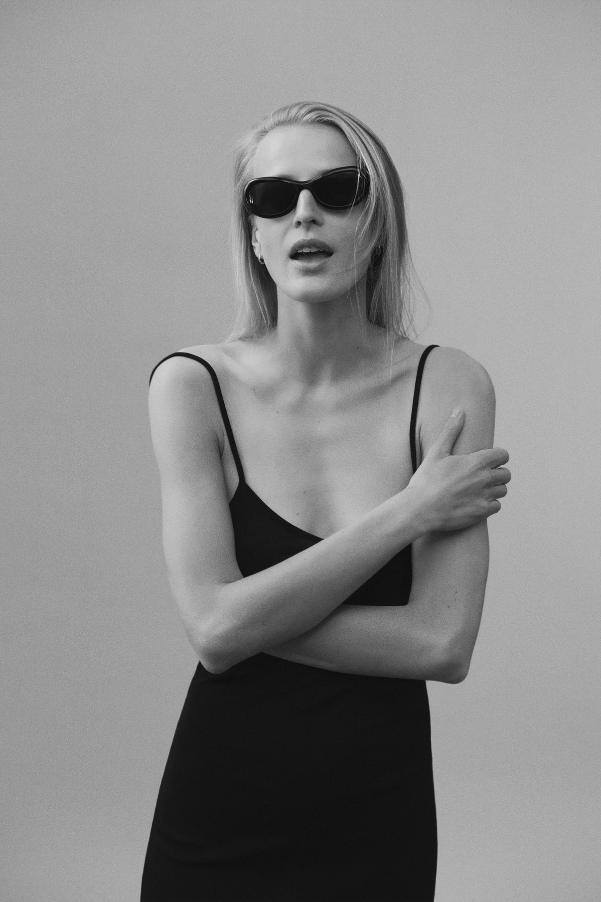 Lunettes de soleil Jean - Noir - Femme vue 3