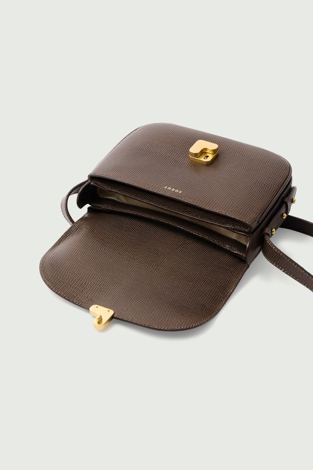 Sac Bellissima Mini - Vert Olive - Cuir - Femme