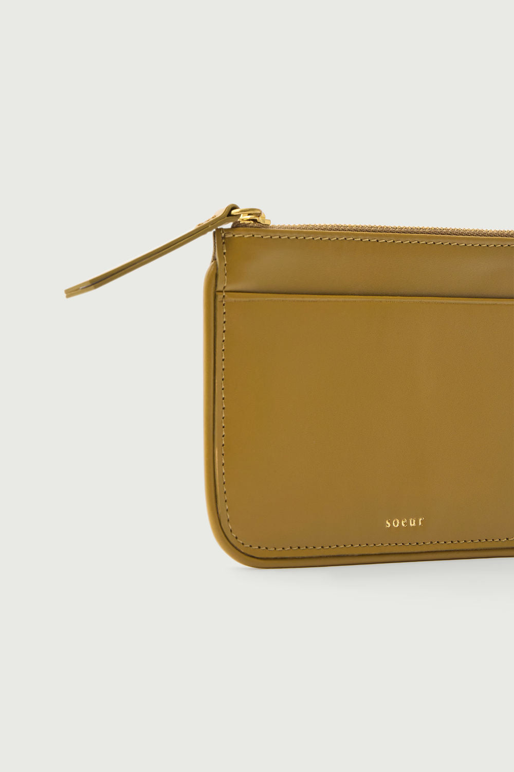 Porte-Monnaie Arsene - Bronze - Cuir - Femme vue 3