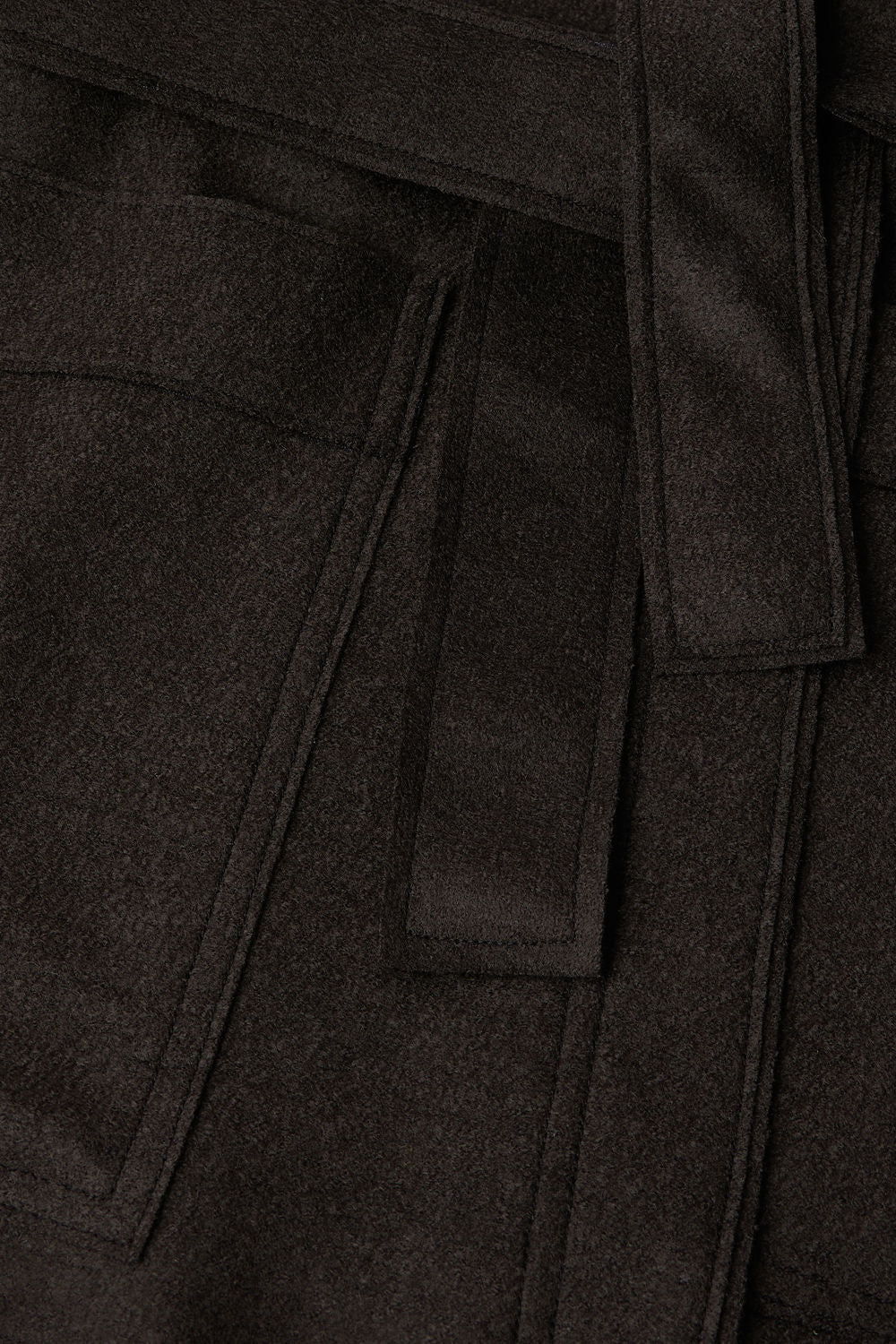 Veste Balme - Vert Ébène - Laine - Femme