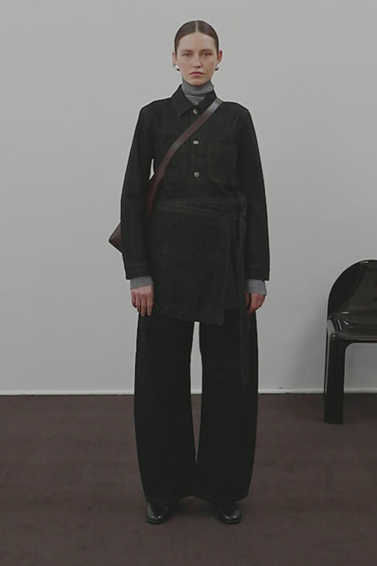 JUPE ELOISE NOIRE vue 2